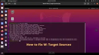 How to fix  W: Target Packages is configured multiple times error