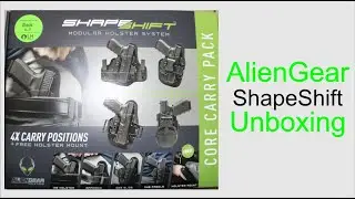 Alien Gear ShapeShift Holster Unboxing | 4 Holsters In One Box