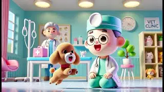 Humpty & Poodle&rsquo;s Adorable Vet Visit Adventure! 🐾 | Cute 3D Animation | Must Watch!