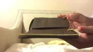 REVEAL - LOUIS VUITTON ZIPPY COMPACT WALLET DAMIER EBENE (ORIGINAL MODEL)