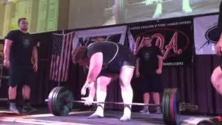 Beau Moore 705 Deadlift 50 yrs old