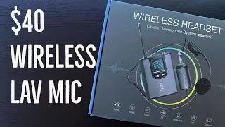 Budget Wireless Lapel Mic System Review | Ttstar UHF 3 in 1 Wireless Microphone System
