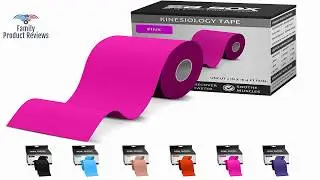 SB SOX Kinesiology Tape 16ft uncut roll  Best Latex Free Water Resistant Tape for Muscles & Join