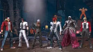 IORI vs K Team Battle - KOF XIV