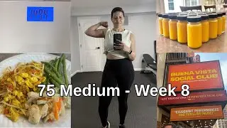 New Routine, Same Goals! | 75 Medium Challenge Week 8 Update