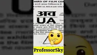 Meaning of Film Certificates | Bollywood Films #shorts #facts #ytshorts