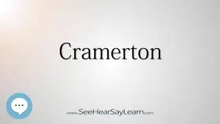 Cramerton (How to Pronounce Cities of the World)💬⭐🌍✅