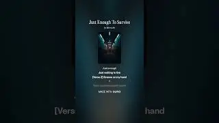 Just enough to survive