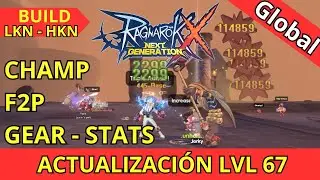 👉👈Actualizaci&oacute;n LVL 67 CHAMPION BUILD - EQUIPO - CARTAS Ragnarok X - Global #ragnarokxnextgeneration
