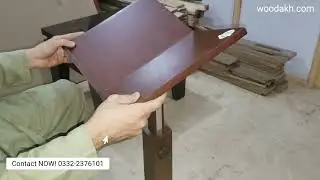 Adjustable Quran Stand - Quran Rehal/Rahal | Quran Stand Holder Wood Polished Rahel for Holy Books