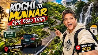 Kochi to Munnar Road Trip: Stunning Waterfalls & Hidden Gems!