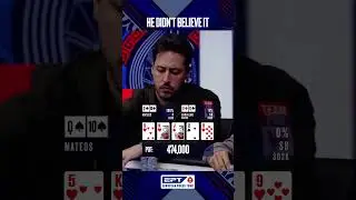 Невероятный ривер 😱 #EPTMalta #poker
