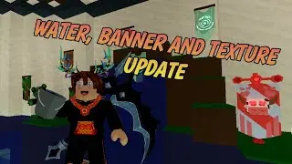 NEW UPDATE!! Water, Banners and Textures in Roblox Islands !!