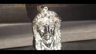 Harlembling MEDIUM Jesus piece w/NATURAL diamonds pass diamond tester review natural sunlight☀️test