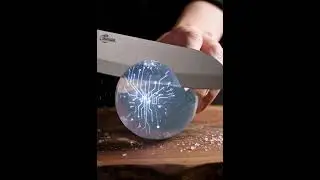 ✨ Crystal Cutting ASMR | Crystal Magic Orb 🔮 in 4K