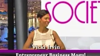 Entrepreneur Mogul, Vicki Irvin makes guest appearance on The Society Moms Talk Show