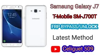 Samsung Galaxy J7 T-Mobile SM-J700T/SM-J700T1 FRP BYPASS GOOGLE ACCOUNT