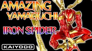 【ピンサーで自立可能】アメイジングヤマグチ アイアンスパイダーでポージングレビュー／AMAZING YAMAGUCHI IRON SPIDER