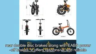 80-MILE Range That FOLDS! - Cybervelo E-Bike Review