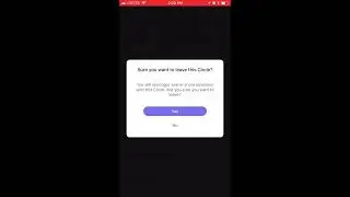 How to LEAVE CIRCLE in LIFE360?