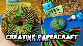 TUTORIAL VIDEO STRESS RELIEF ORIGAMI/DECOMPRESSION FUNNY TOY❤️