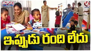 SP Sindhu Introduces Child Care Initiative to Support Women Police Constable | V6 Weekend Teenmaar