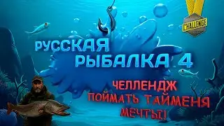 🛑СТРИМ⭐ЧЕЛЛЕНДЖ! НУЖЕН СИНИЙ ТАЙМЕНЬ И ТРОФ ЛИНЯ ЗОЛОТОГО!⭐\РР4\Русская рыбалка 4