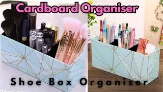 How To Make Organiser With Box | Crafty Mom's Creativity