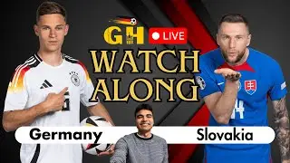 🔥 GERMANY vs SLOVAKIA LIVE Watchalong | World Cup Qualifier Reaction & Commentary