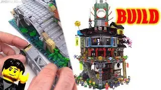 Time-lapse ⏩ LEGO Ninjago City BUILD 70620