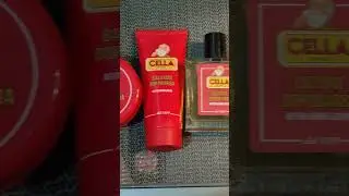 Il prossimo set di Simone ❤️ #cella #rosso #rasatura #wetshaving #autunno #fall #autumn #sotd
