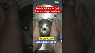 kansya thali foot massage machine #viralvideo #trending #viral #trendingshorts #kansyathali #kansya