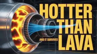 How Jet Engines Survive Temperatures Hotter Than Lava 🔥✈️ | Engineering Explained 