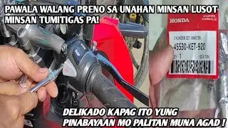 paano magpalit ng Master repair kit Honda Adv napakadali lang panuorin mo lng hanggang dulo