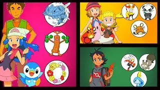 All Pokemon Teams of Ash&rsquo;s Traveling Companions
