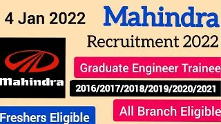 mahindra Jobs|Mechanical jobs Graduate jobs|b tech jobs|Job vacancy 2021|mahindra Jobs 2021|Freshers