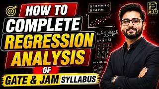 Discussion on Regression analysis of GATE & JAM Syllabus | Mathstats @8810409392