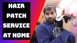 how to do a hair patch service at home | Hair wig | Born Creator