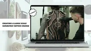 LEARN HOW TO TATTOO, Geometric, Blackwork, Stencilling, Tips, Techniques and more!
