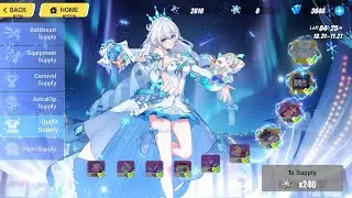 [Honkai Impact 3] Wintery Wishes Trial - Ba-Dum! Fiery Wishing Star costume