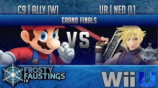 FFIX Smash 4 GRAND FINALS - C9 | Ally [W] (Mario) vs UR | Ned [L] (Cloud)
