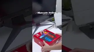 ˙✧｡˚ unboxing nintendo switch oled 🫧 ♡˖ &deg; #nintendo #unboxing #nintendoswitch #nintendoswitcholed