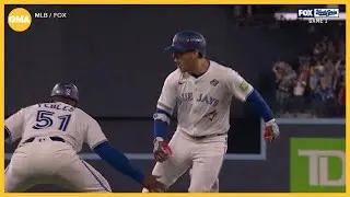 Blue Jays take game 1 of World Series over Dodgers