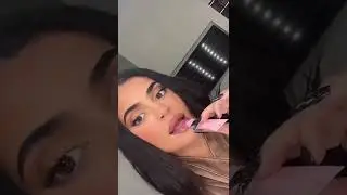 Kylie Jenner via TikTok | gloss drips