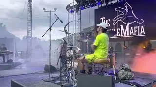 The Pickle Mafia - &ldquo;Space Knights&rdquo; LIVE @ NYS Fair [DRUM CAM]