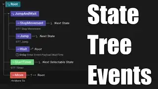 State Tree Events in Unreal engine 5.5