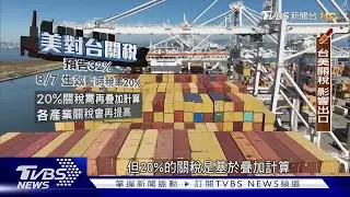台美關稅談判「只聞樓梯響」 專家揭卡關三大核心問題｜2025大事記-國內回顧-｜TVBS新聞@TVBSNEWS02