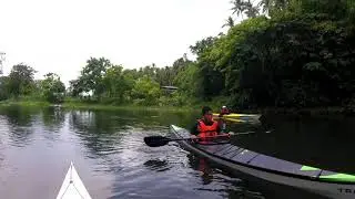 Kayaking with Trak Pilots at Pansipit river