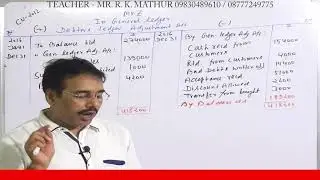 Self Balancing Ledger Sum no 03 | Accountancy Videos | Mathur Sir Classes
