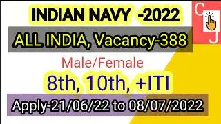 indian navy apprentice 2022